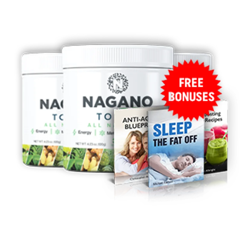 Nagano Tonic Weight Management Support — 3 Bottle / 90 Day Pack